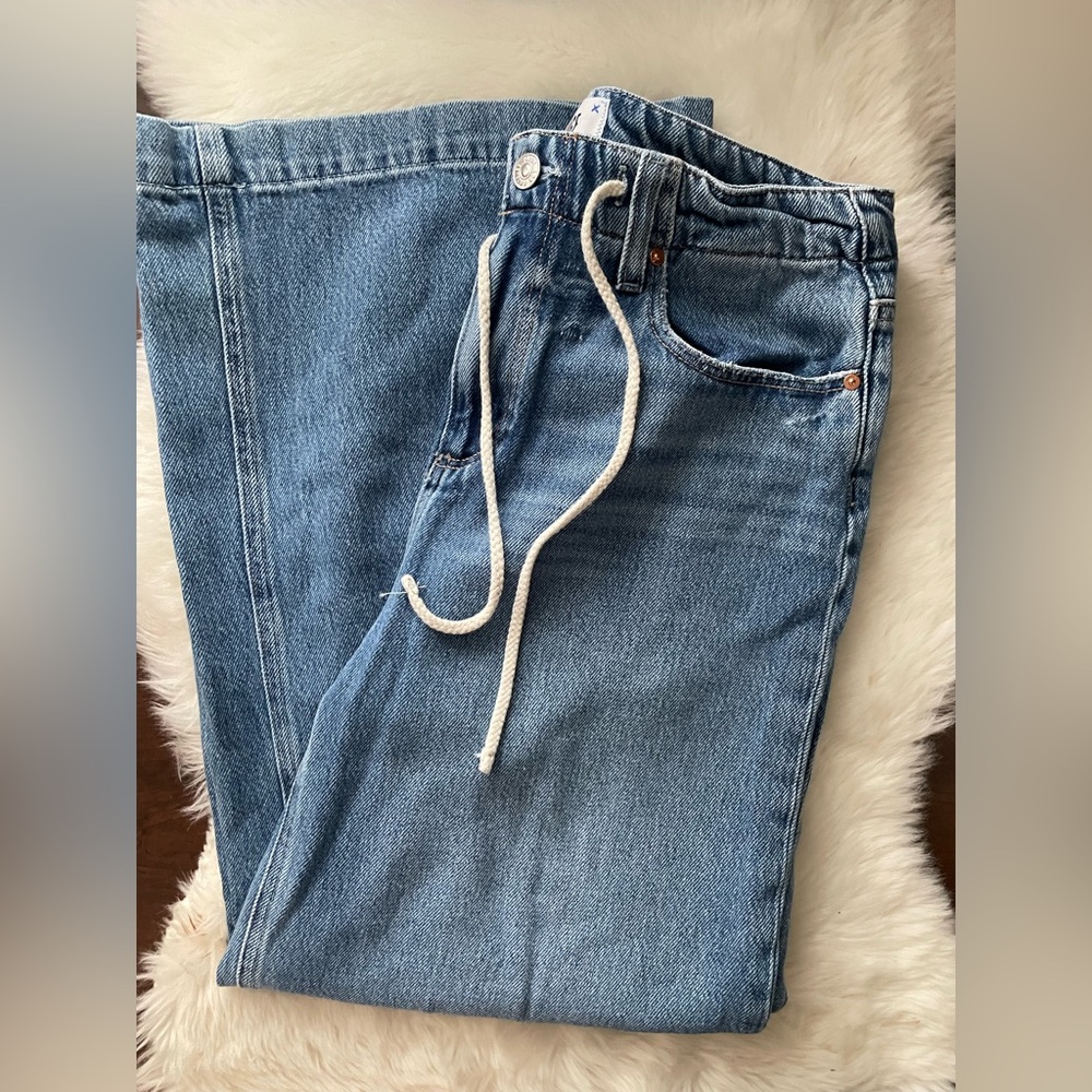 PAIGE Women's Flare & Wide Leg Jeans in Light Blue